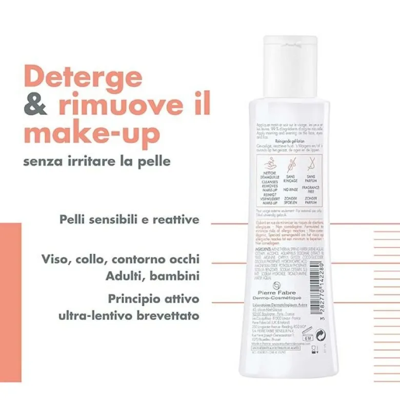 Avène Eau Thermale Tolérance Lozione Detergente in Gel 200 ml