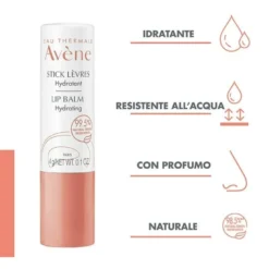 Avène Eau Thermale Trattamento Labbra Sensibili Stick 4 g