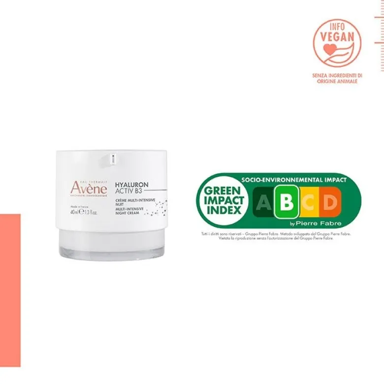 Avène Hyaluron Activ B3 Crema Notte Multi-Intensiva 40 ml