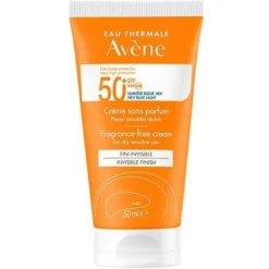 Avène Solare Senza Profumo SPF 50+ Protezione Molto Alta 50 ml