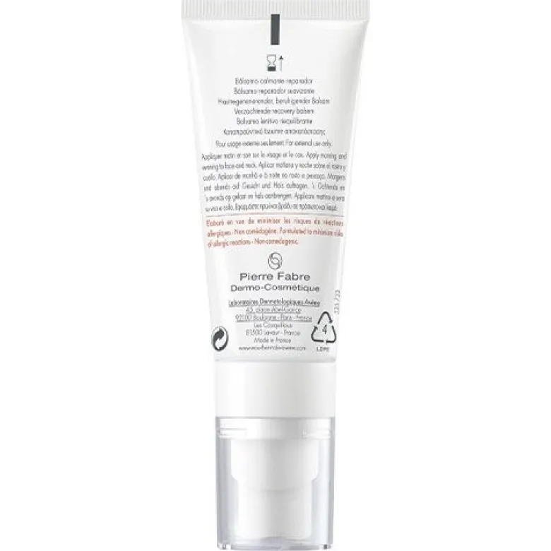Avène Tolerance Control Balsamo Lenitivo Riequilibrante Pelli Sensibili 40 ml