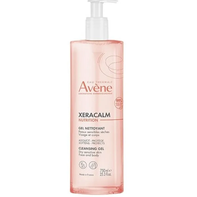 Avène Xeracalm Nutrition Gel Detergente Pelle Secca 750 ml