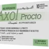 Axol procto 10 supposte x 2 g