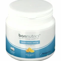 Barinutrics Integratore Calcio Citrato Gusto Arancia E Limone 90 Compresse