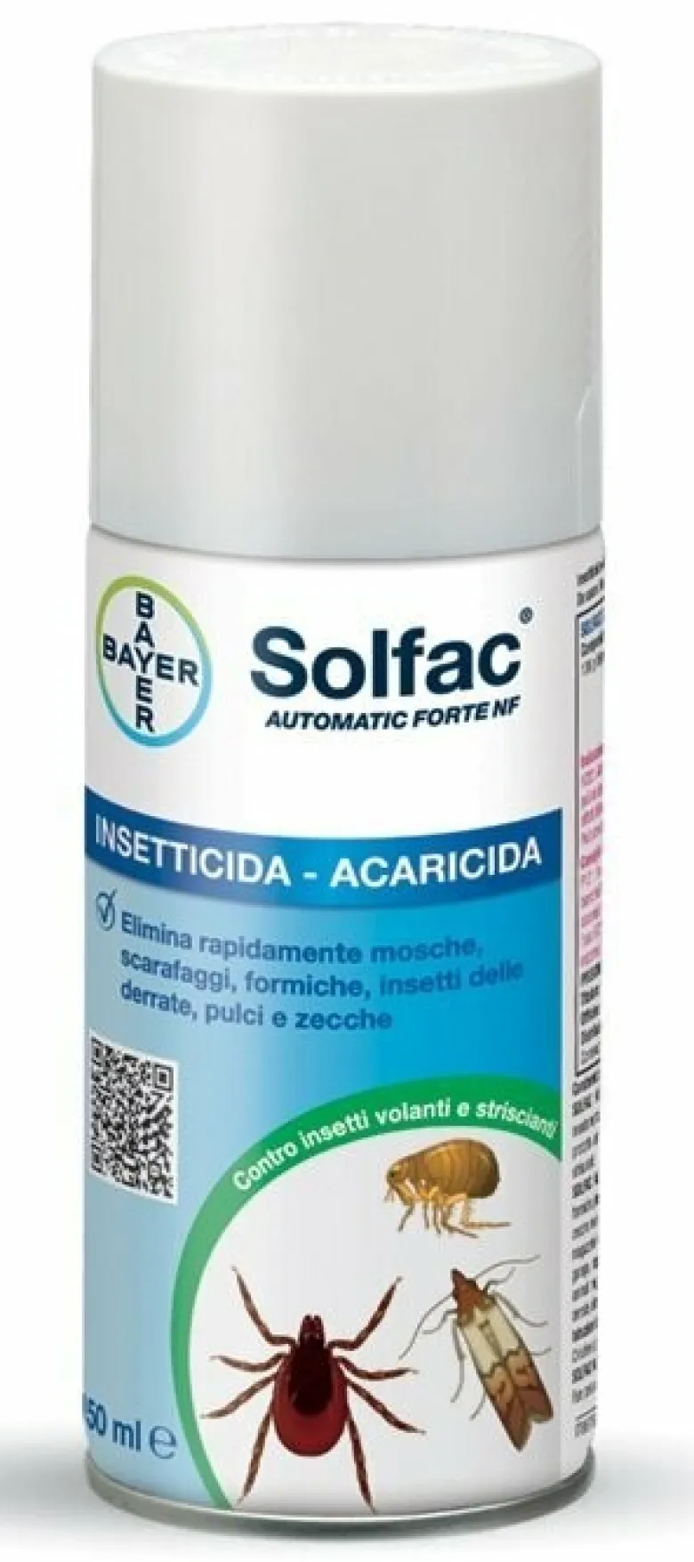 Bayer Solfac Automatic Forte insetticida Nuova Formula 150ml
