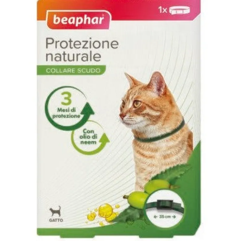 Beaphar Protezione Naturale Collare Antiparassitario Gatto 35cm