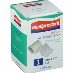 Benda adesiva medipresteril 6x400cm