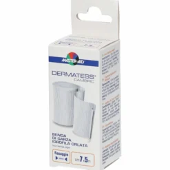 Benda compressa orlata di garza idrofila dermatess cambric 7x5