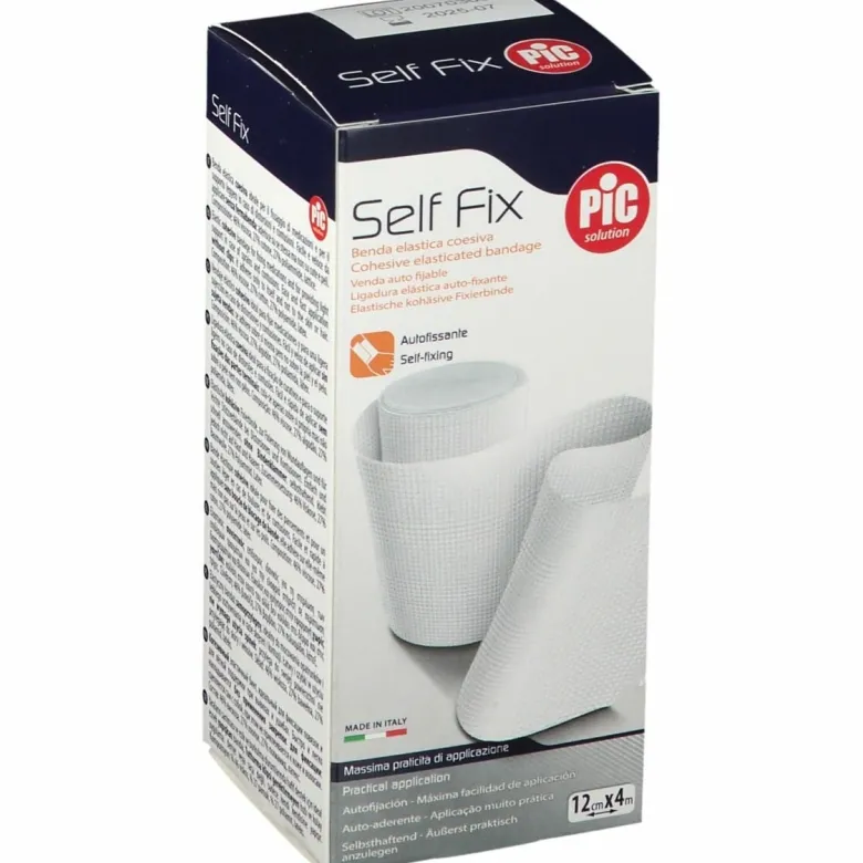Benda elastica autoadesiva pic self fix 12x400 cm fustella