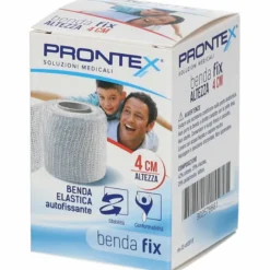 Benda elastica prontex fix autofissante 4 cm di altezza per4 metri in estensione