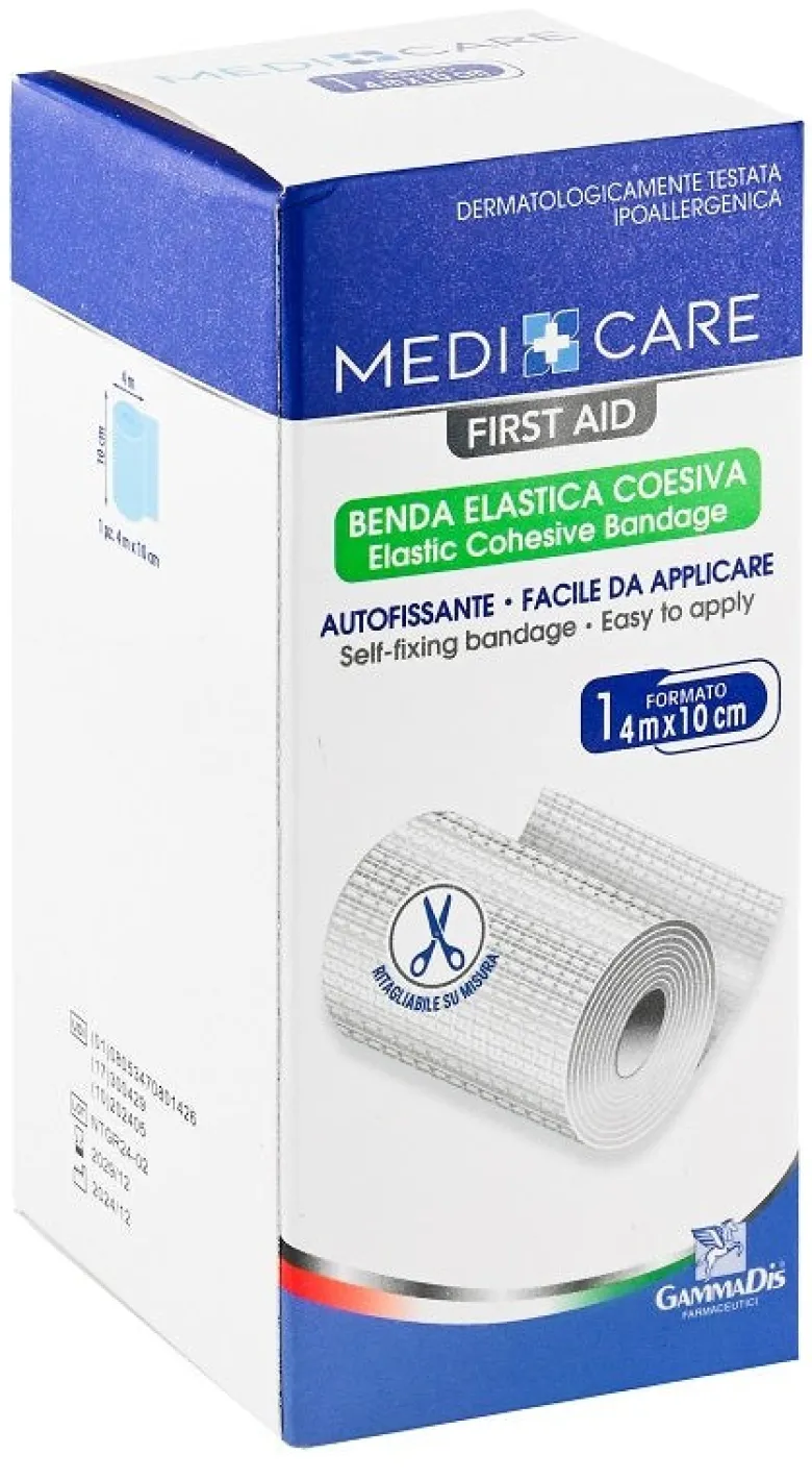 Benda Medicare Coesiva cm 10x4 m Medicare