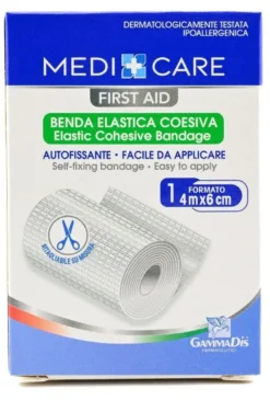 Benda Medicare Coesiva cm 6x4 m Medicare