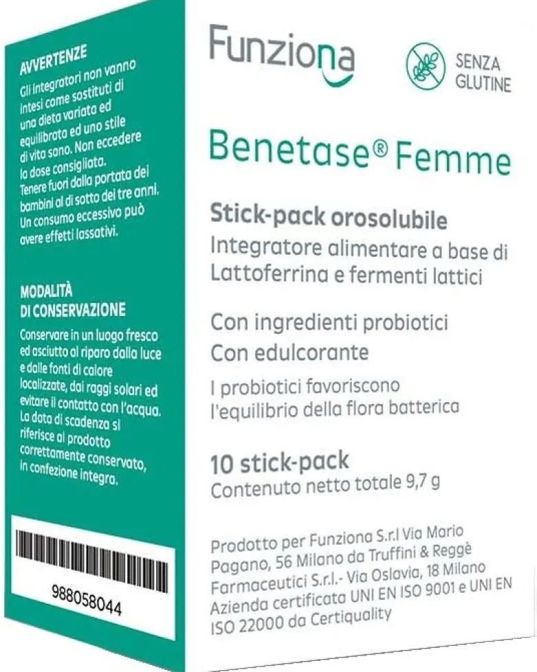 Benetase Femme 10 Stick Pack
