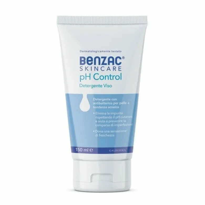 Benzac Skincare pH Control Detergente Viso Pelle Acneica 150 ml