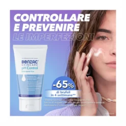 Benzac Skincare pH Control Detergente Viso Pelle Acneica 150 ml