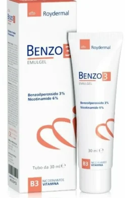 Benzo 3 Emulgel per Pelle Grassa a Tendenza Acneica 30ml