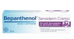 Bepanthenol Sensiderm Crema Lenitiva per Dermatite Atopica Eczema e Prurito Senza Cortisone 20g