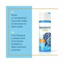 Bepanthenol Tattoo Detergente Delicato Tatuaggi con Pantenolo 200ml