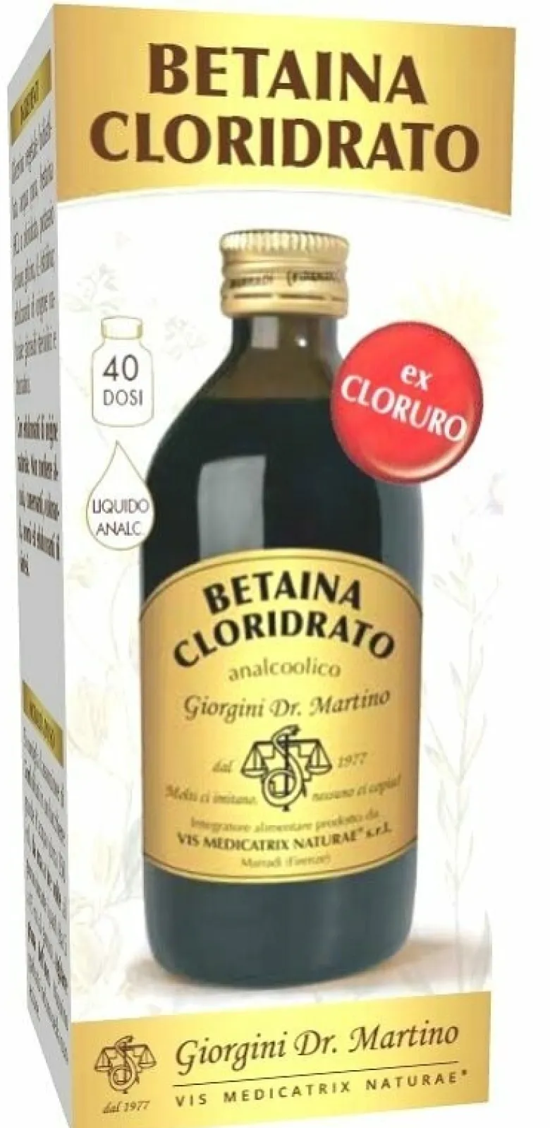 Betaina cloridrato analco200ml