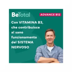 Be-Total Advance B12 50+ Anni Integratore di Vitamina B12 15 Flaconcini