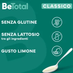 Be-Total Sciroppo Gusto Limone Integratore di Vitamina B 100 ml