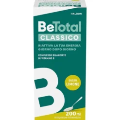 Be-Total Sciroppo Gusto Limone Integratore di Vitamina B 100 ml