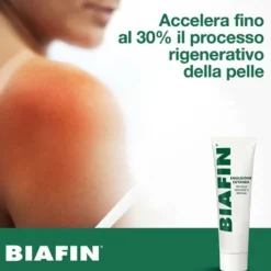 Biafin Emulsione Cutanea Pelle Sensibile e Irritata 100 ml