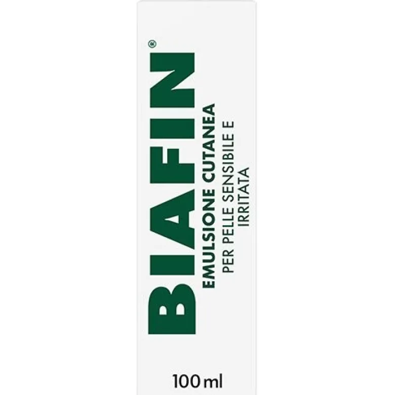 Biafin Emulsione Cutanea Pelle Sensibile e Irritata 100 ml