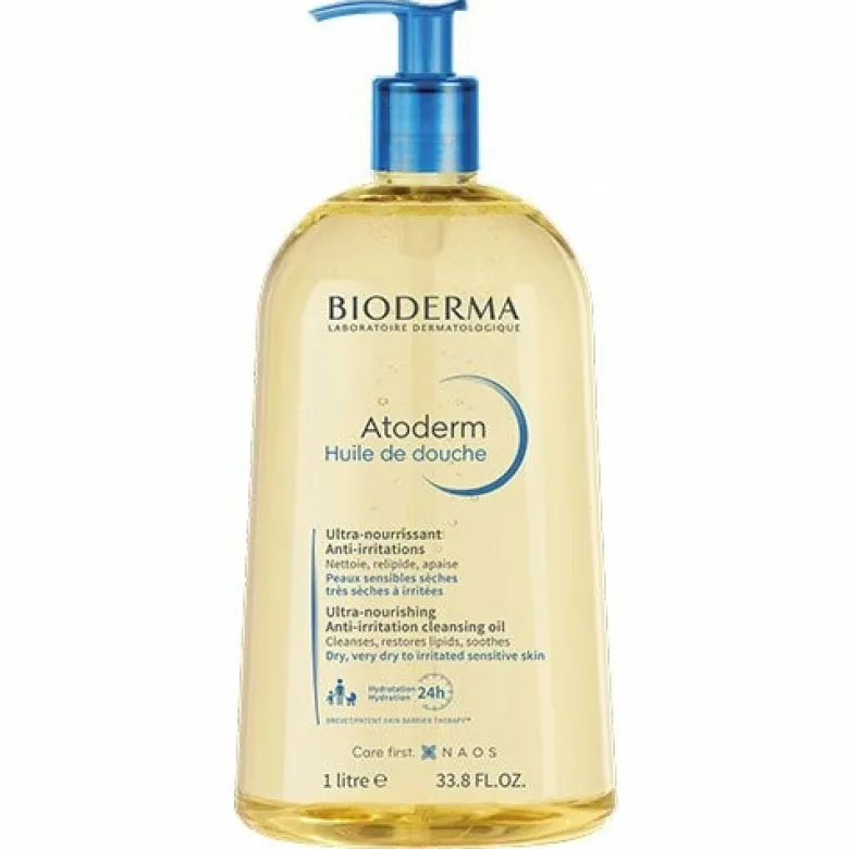 Bioderma Atoderm Olio Doccia Ultra-Nutriente Pelle Secca 1 L