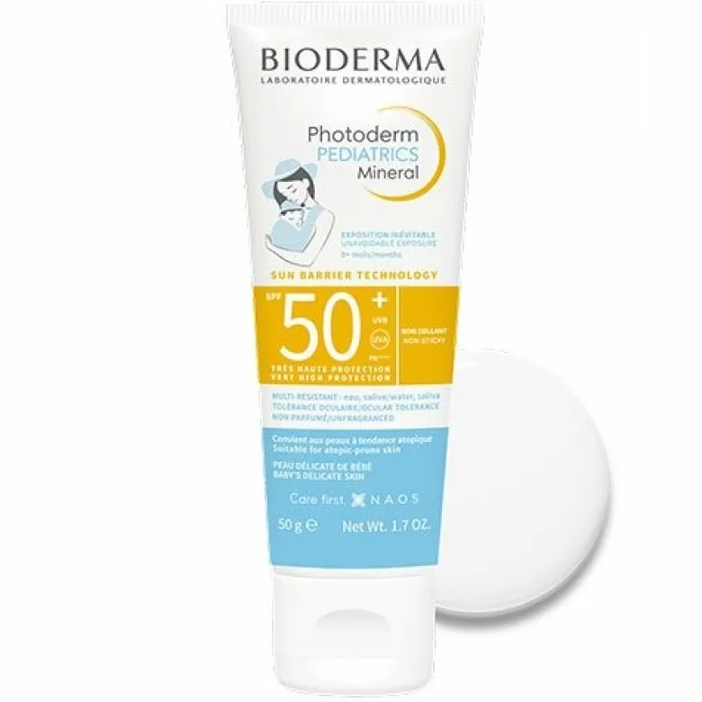 Bioderma Photoderm Pediatric Mineral Spf50+ 50 ml