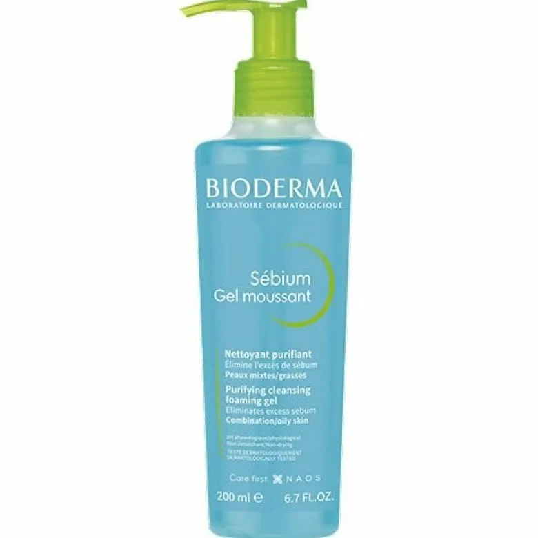 Bioderma Sébium Gel Moussant Detergente Purificante 200 ml