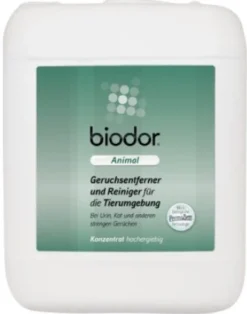 Biodor animal concentrato rimuovi odori/detergente ambiente animale 10 l