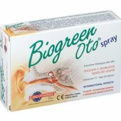 Biogreen Oto Spray per Rimozione e Dissoluzione Cerume 13 ml