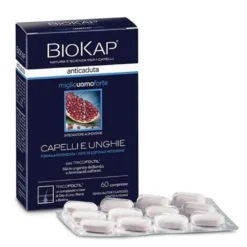 Biokap anticaduta miglio uomo forte con tricofoltil 60 compresse