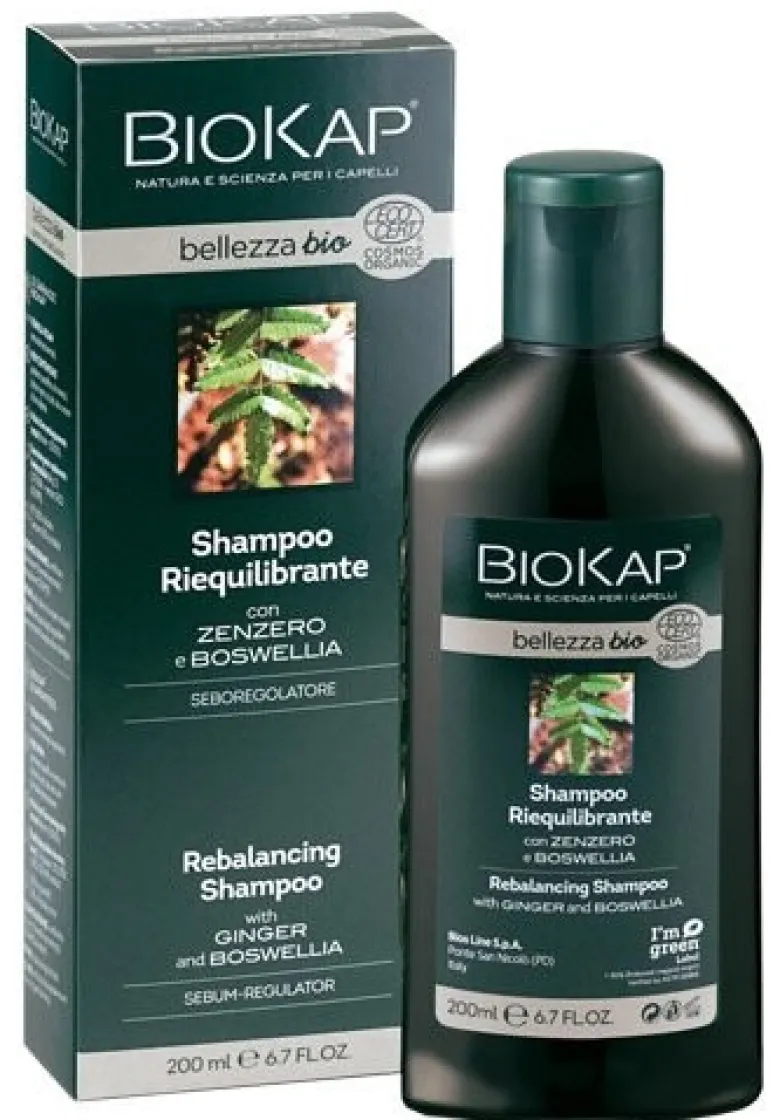 Biokap bellezza bio shampoo riequilibrante 200ml