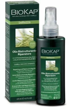 BioKap bellezza olio ristrutturante e riparatore capelli secchi 125 ml