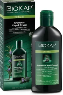 Biokap bellezza shampoo capelli grassi con tricobiotic 200 ml