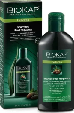 Biokap bellezza shampoo uso frequente con tricobiotic 200 ml