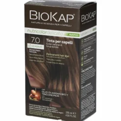Biokap nutricolor delicato rapid tinta 7.0 biondo medio naturale 135ml