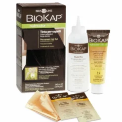 Biokap nutricolor delicato tinta 7.33 biondo grano dorato 140ml