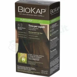Biokap nutricolor delicato tinta 6.30 biondo scuro dorato 140ml