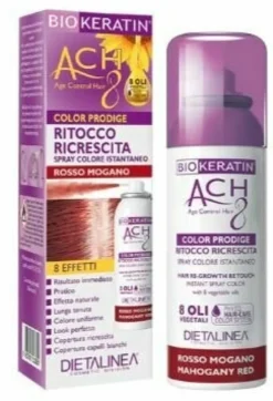 Biokeratin ach8 prodige ritocco ricrescita rosso mogano 75 ml dietalinea
