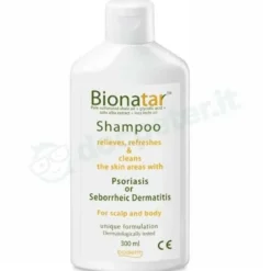 Bionatar shampoo psoriasi e dermatite seborroica 300 ml