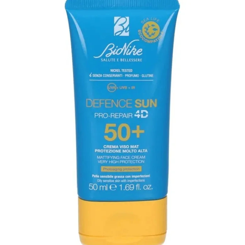 Bionike Defence Sun SPF50+ Crema Viso Mat 50ml