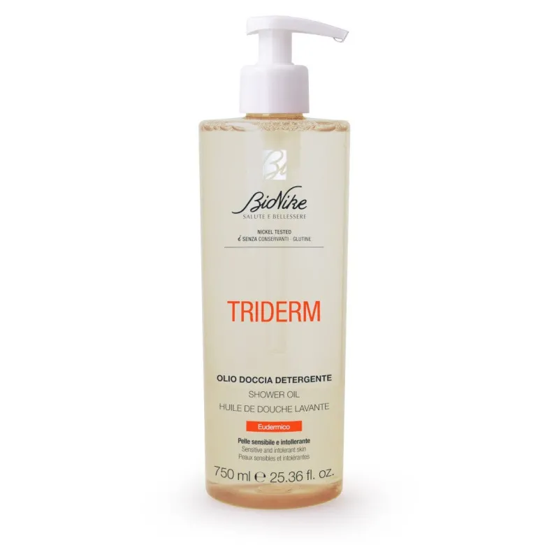 Bionike triderm olio doccia detergente 750ml