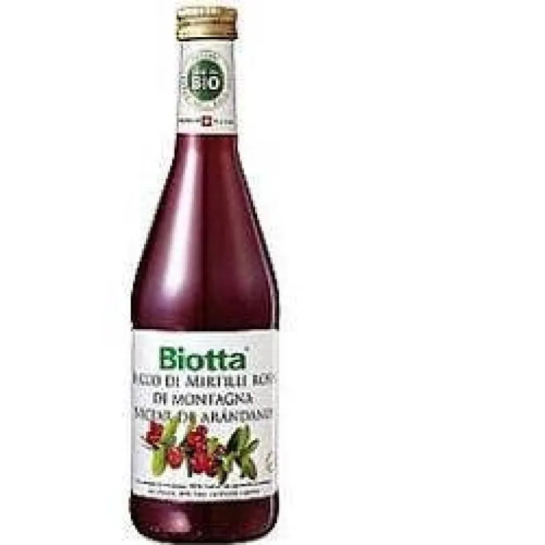 Biotta Succo Mirtillo Rosso 500ml