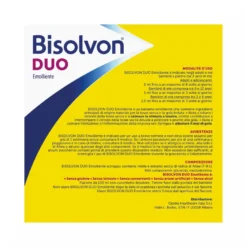 Bisolvon Duo Emolliente Sciroppo Contro Tosse e Gola Irritata 100 ml
