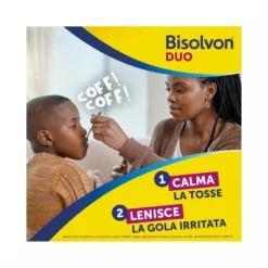 Bisolvon Duo Emolliente Sciroppo Contro Tosse e Gola Irritata 100 ml