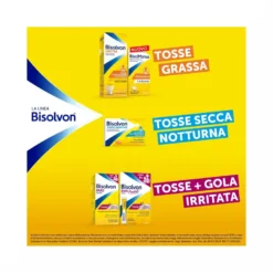 Bisolvon Duo Emolliente Sciroppo Contro Tosse e Gola Irritata 100 ml