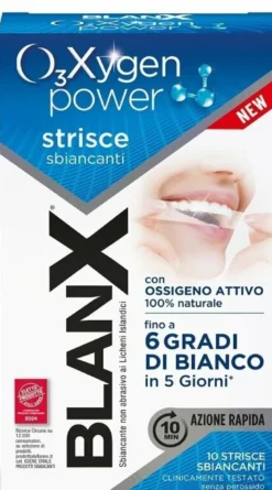 Blanx O3Xygen Power 10 Strisce Sbiancanti
